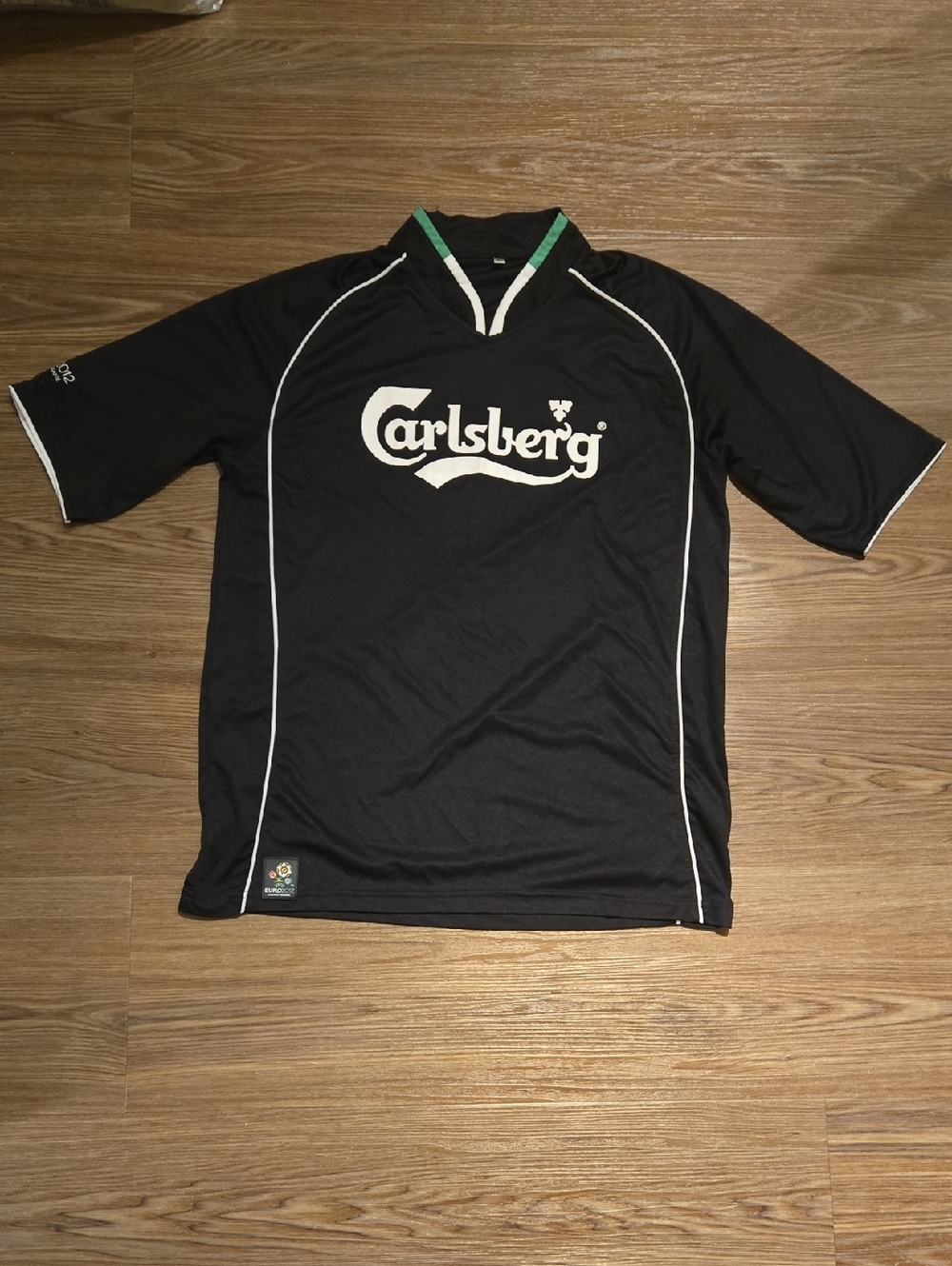 Uefa Euros 2012 Poland And Ukraine Black Jersey Top